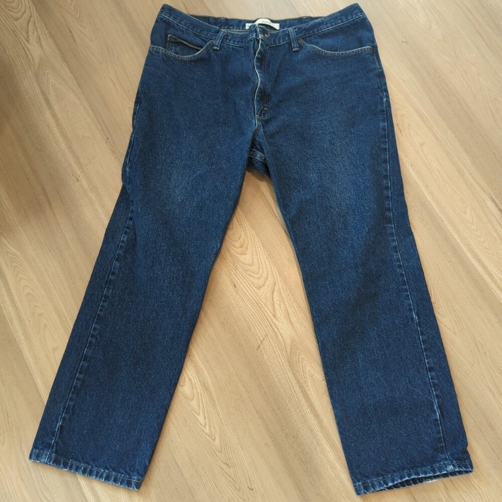 Men's Lee Regular Fit Straight Leg Jeans Size 42x 30 Vintage 90's denim-lp